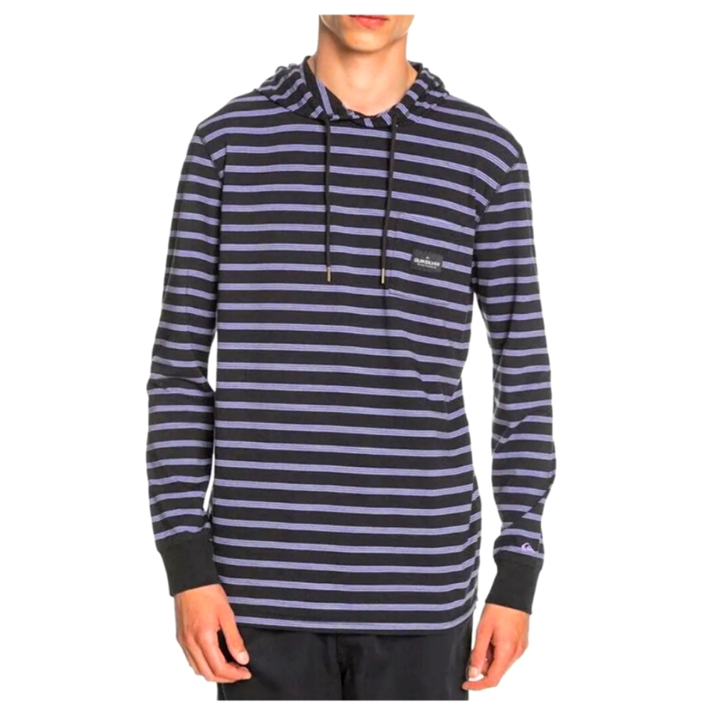 Quicksilver hooded long-sleeve tee